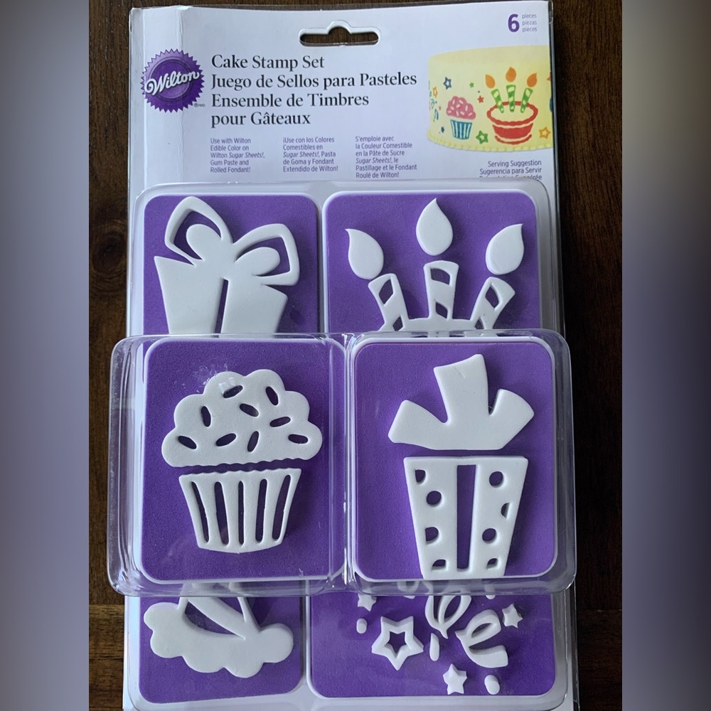 Wilton Cake Stamp Set